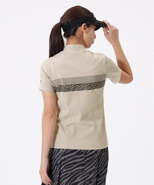 New Balance Golf(ニューバランスゴルフ)の「半袖 モックネック プルオーバー (WOMENS)(Tシャツ/カットソー・レディース・ブラック/ホワイト/ベージュ系その他・SMALL/MEDIUM/LARGE)」の22枚目の写真