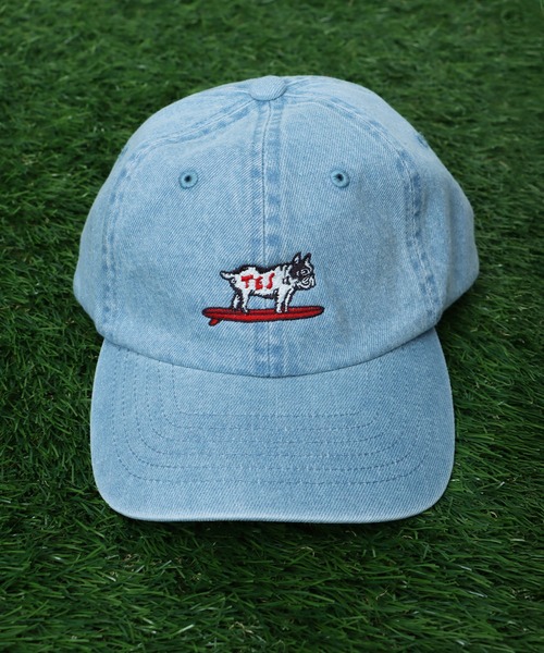 The Endless Summer(エンドレスサマー)の「TES HUNTINGTON DENIM LOW CAP / キャップ(キャップ・メンズ・サックスブルー/ネイビー/ブラック・FREE)」の5枚目の写真