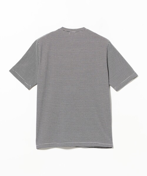 BRILLA per il gusto（ブリッラペルイルグースト）の「コットン ボーダー クルーTシャツ（Tシャツ/カットソー・メンズ・ネイビー/ブラック系その他4・MEDIUM/LARGE/X-LARGE/SMALL）」の11枚目の写真