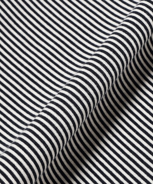 BRILLA per il gusto（ブリッラペルイルグースト）の「コットン ボーダー クルーTシャツ（Tシャツ/カットソー・メンズ・ネイビー/ブラック系その他4・MEDIUM/LARGE/X-LARGE/SMALL）」の9枚目の写真