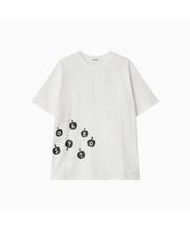 MINI APPLE LOGO OVERFIT T-SHIRT, WHITE