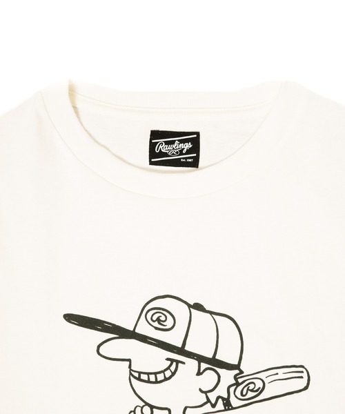 ARCHIVER(アーカイバ)の「【RES】【Rawlings/ローリングス】BASEBALL BOY T / ベースボールTシャツ(Tシャツ/カットソー・メンズ・ブラック/ホワイト・LARGE/X-LARGE/MEDIUM)」の3枚目の写真
