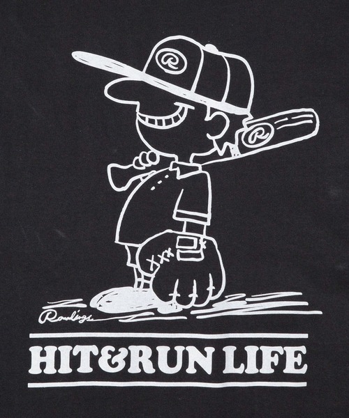 ARCHIVER(アーカイバ)の「【RES】【Rawlings/ローリングス】BASEBALL BOY T / ベースボールTシャツ(Tシャツ/カットソー・メンズ・ブラック/ホワイト・LARGE/X-LARGE/MEDIUM)」の11枚目の写真