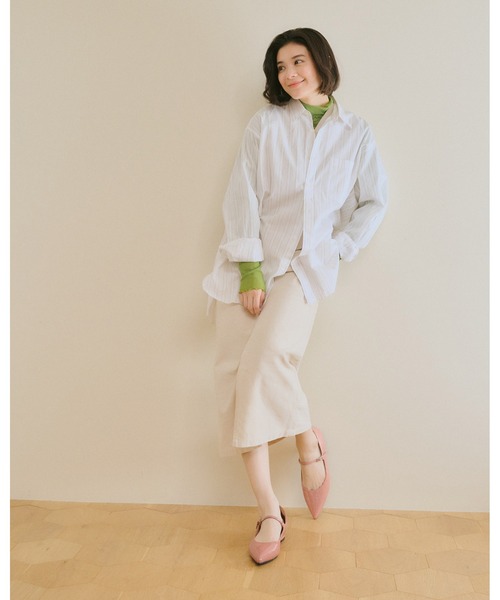 soena by InRed（ソエナバイインレッド）の「メリージェーン フラット[RAY] IM-2020（パンプス・レディース・グレイッシュベージュ/ピンクベージュ/ブラック系その他/ブラック/ブラック系・25/24/23/23.5/24.5/22.5/25.5/22/26）」の13枚目の写真