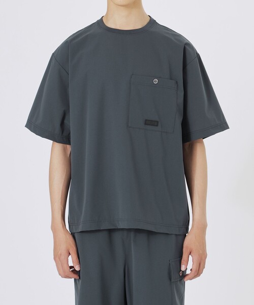 LOVELESS（ラブレス）の「LVLSアウトフィッタートップス（Tシャツ/カットソー・メンズ・ブラック/グレー系その他・L/M）」の8枚目の写真