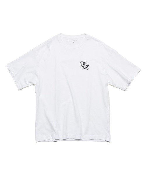 uniform experiment(ユニフォームエクスペリメント)の「UE WAPPEN TEE(Tシャツ/カットソー・メンズ・ホワイト/ブラック/ブルー・1/2/3/4/5)」の2枚目の写真