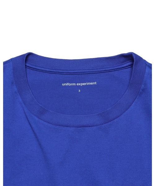 uniform experiment(ユニフォームエクスペリメント)の「UE WAPPEN TEE(Tシャツ/カットソー・メンズ・ホワイト/ブラック/ブルー・1/2/3/4/5)」の8枚目の写真