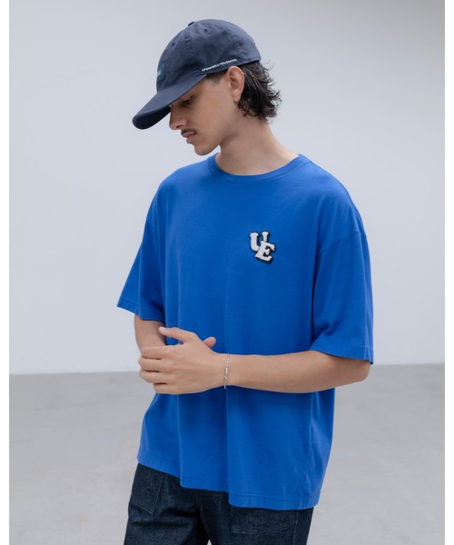 uniform experiment(ユニフォームエクスペリメント)の「UE WAPPEN TEE(Tシャツ/カットソー・メンズ・ホワイト/ブラック/ブルー・1/2/3/4/5)」の4枚目の写真