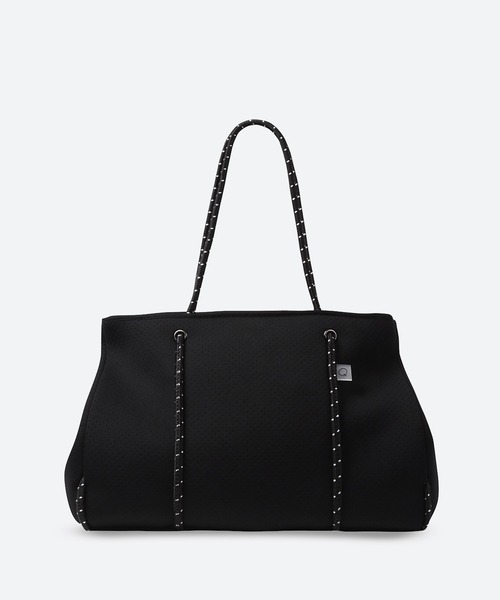 q bag paris(キューバッグパリ)の「zip L ジップ エル ネオプレーン トートバッグ(トートバッグ・レディース・グレー/ダークグレー/ライトグレー/ブラック系その他/ブラック/サンドベージュ・FREE)」の11枚目の写真