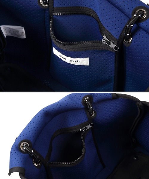 q bag paris(キューバッグパリ)の「zip L ジップ エル ネオプレーン トートバッグ(トートバッグ・レディース・グレー/ダークグレー/ライトグレー/ブラック系その他/ブラック/サンドベージュ・FREE)」の13枚目の写真
