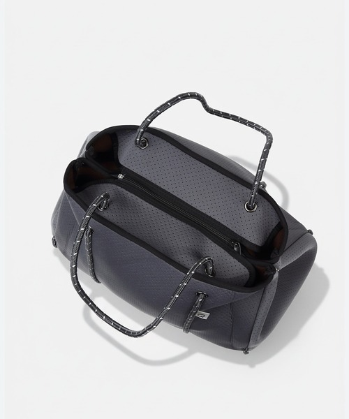 q bag paris(キューバッグパリ)の「zip L ジップ エル ネオプレーン トートバッグ(トートバッグ・レディース・グレー/ダークグレー/ライトグレー/ブラック系その他/ブラック/サンドベージュ・FREE)」の14枚目の写真