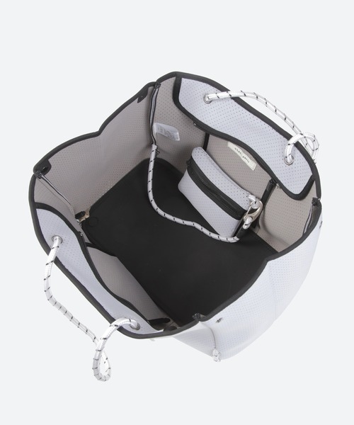 q bag paris(キューバッグパリ)の「zip L ジップ エル ネオプレーン トートバッグ(トートバッグ・レディース・グレー/ダークグレー/ライトグレー/ブラック系その他/ブラック/サンドベージュ・FREE)」の16枚目の写真