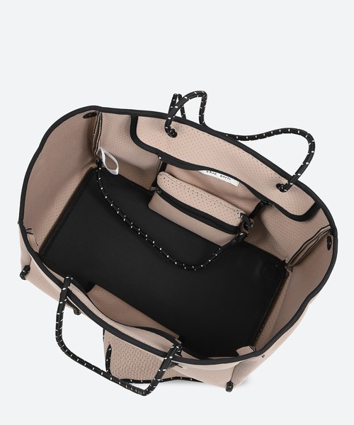 q bag paris(キューバッグパリ)の「zip L ジップ エル ネオプレーン トートバッグ(トートバッグ・レディース・グレー/ダークグレー/ライトグレー/ブラック系その他/ブラック/サンドベージュ・FREE)」の19枚目の写真