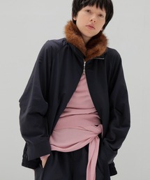 fur collar track jacket(ファーカラートラックジャケット)