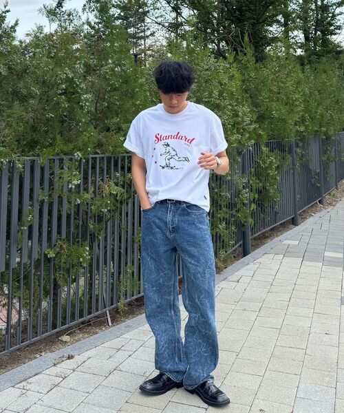 1989STANDARD(1989スタンダード)の「1989 SUBCULTURE クールコットンクロップ半袖 (SCTSTD-0264)(Tシャツ/カットソー・メンズ・ネイビー/ダークグレー/ホワイト/ブラック・LARGE/MEDIUM/X-LARGE)」の14枚目の写真