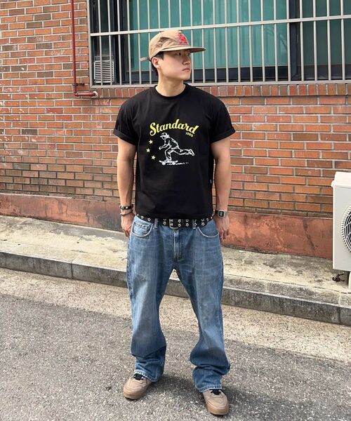 1989STANDARD(1989スタンダード)の「1989 SUBCULTURE クールコットンクロップ半袖 (SCTSTD-0264)(Tシャツ/カットソー・メンズ・ネイビー/ダークグレー/ホワイト/ブラック・LARGE/MEDIUM/X-LARGE)」の15枚目の写真