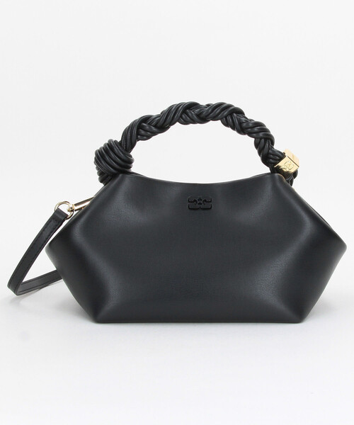 GANNI(ガニー)の「GANNI/ガニー Ganni Bou Bag Small / ボウ バッグ スモール(ショルダーバッグ・レディース・ブラック・ONE SIZE)」の1枚目の写真