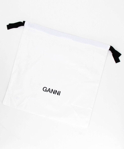 GANNI(ガニー)の「GANNI/ガニー Ganni Bou Bag Small / ボウ バッグ スモール(ショルダーバッグ・レディース・ブラック・ONE SIZE)」の3枚目の写真