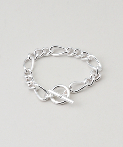 IENA（イエナ）の「on the sunny side of the street Figaro Chain Bracelet ブレスレット 010-150B（ブレスレット・レディース・シルバー・FREE）」の2枚目の写真