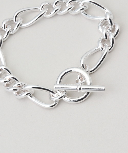 IENA（イエナ）の「on the sunny side of the street Figaro Chain Bracelet ブレスレット 010-150B（ブレスレット・レディース・シルバー・FREE）」の3枚目の写真