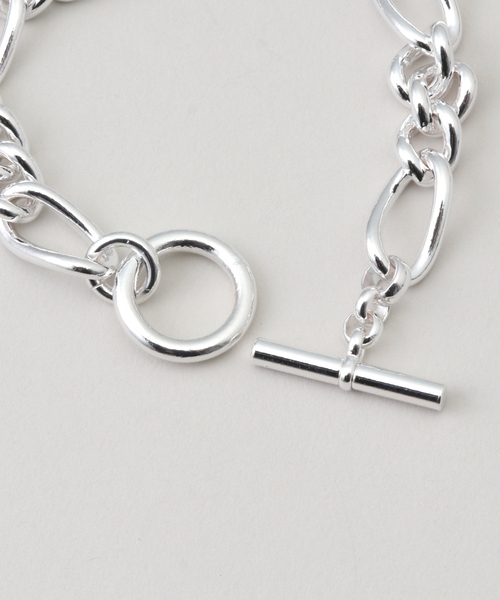 IENA（イエナ）の「on the sunny side of the street Figaro Chain Bracelet ブレスレット 010-150B（ブレスレット・レディース・シルバー・FREE）」の4枚目の写真