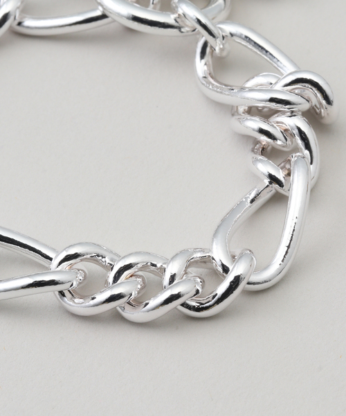 IENA（イエナ）の「on the sunny side of the street Figaro Chain Bracelet ブレスレット 010-150B（ブレスレット・レディース・シルバー・FREE）」の7枚目の写真