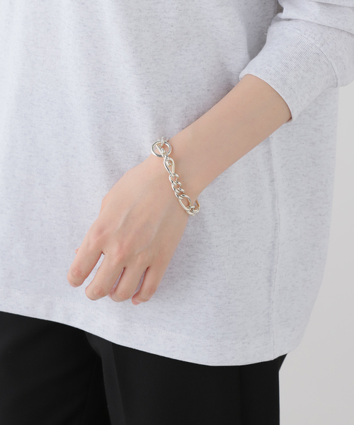 IENA(イエナ)の「on the sunny side of the street 別注Figaro Chain Bracelet ブレスレット 010-150B(ブレスレット・レディース・シルバー・FREE)」の9枚目の写真
