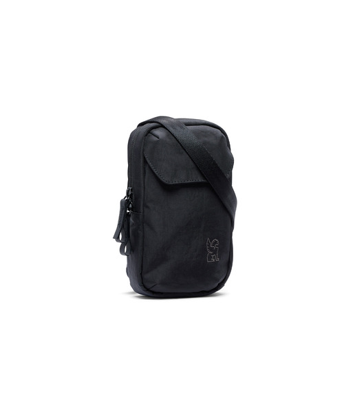 CHROME（クローム）の「［ CHROME / クローム ］LOGAN POUCH BK_BLACK / ローガン ポーチ ブラック 耐水 0.8L クロスボディバッグ スマホショルダー（ボディバッグ/ウエストポーチ・レディース・ブラック・FREE）」の4枚目の写真