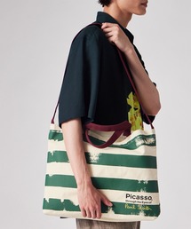 "Picasso, through the Eyes of Paul Smith"　ボーダー トートバッグ【263746 PTOTE】