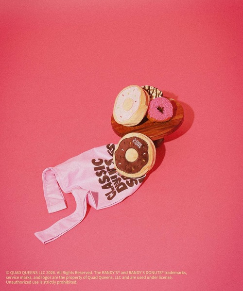 GLOBAL WORK(グローバルワーク)の「【RANDY’S DONUTS(ランディーズ・ドーナツ)】ポーチ付きエコBAG/859593(エコバッグ/サブバッグ・レディース・ライトブルー/ライトピンク・FREE)」の3枚目の写真