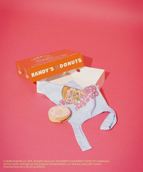 GLOBAL WORK(グローバルワーク)の「【RANDY’S DONUTS(ランディーズ・ドーナツ)】ポーチ付きエコBAG/859593(エコバッグ/サブバッグ・レディース・ライトブルー/ライトピンク・FREE)」の4枚目の写真