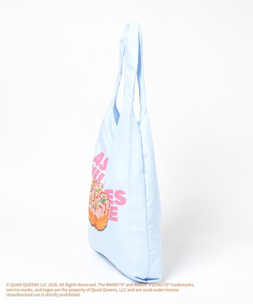 GLOBAL WORK(グローバルワーク)の「【RANDY’S DONUTS(ランディーズ・ドーナツ)】ポーチ付きエコBAG/859593(エコバッグ/サブバッグ・レディース・ライトブルー/ライトピンク・FREE)」の11枚目の写真