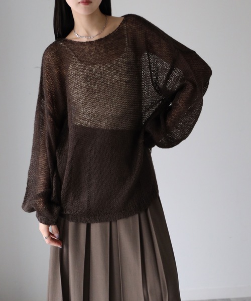 model：164cm. 着用サイズ：FREE
