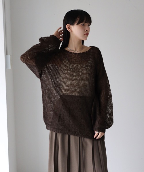 model：164cm. 着用サイズ：FREE