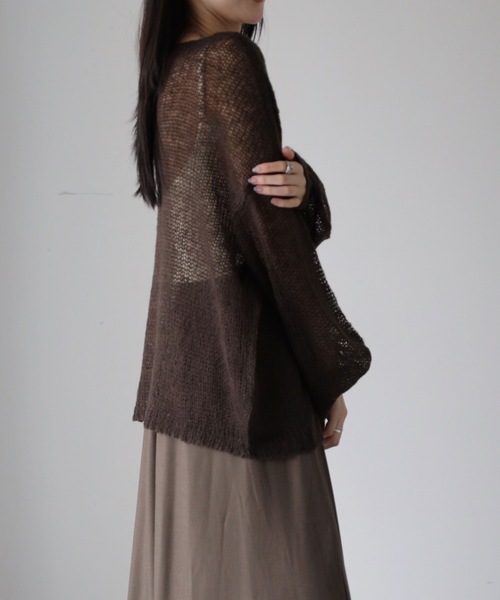 model：164cm. 着用サイズ：FREE