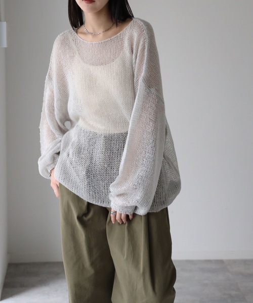 model：164cm. 着用サイズ：FREE