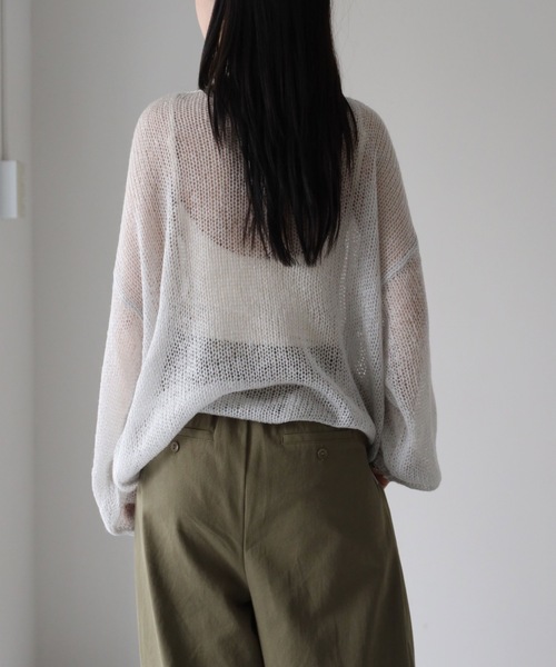 model：164cm. 着用サイズ：FREE