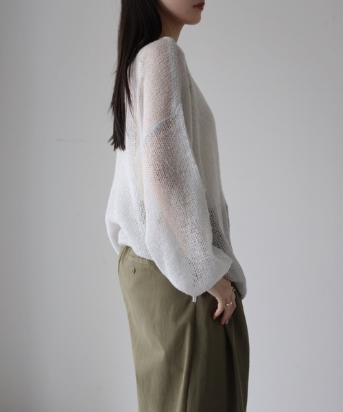 model：164cm. 着用サイズ：FREE