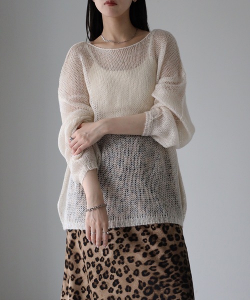 model：164cm. 着用サイズ：FREE