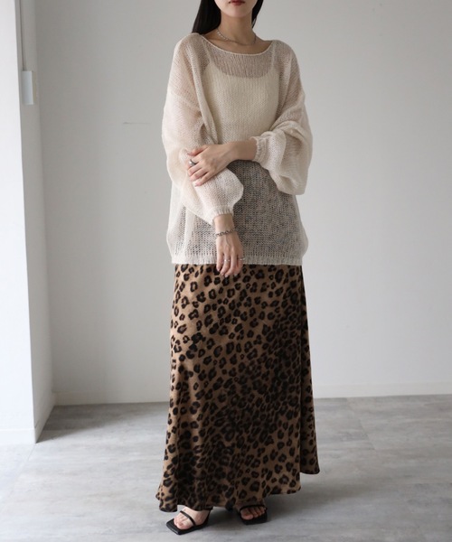 model：164cm. 着用サイズ：FREE