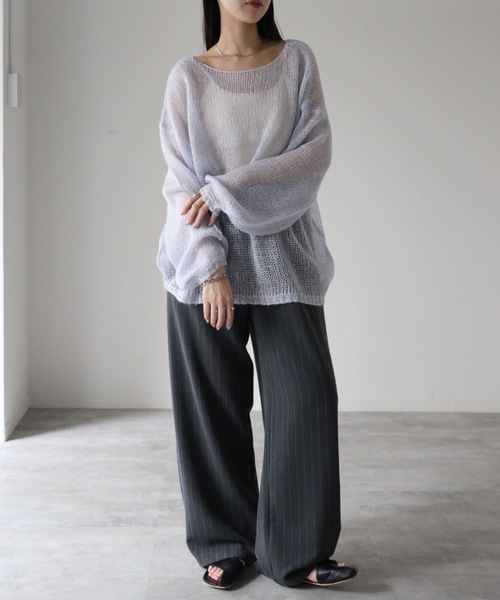 model：164cm. 着用サイズ：FREE