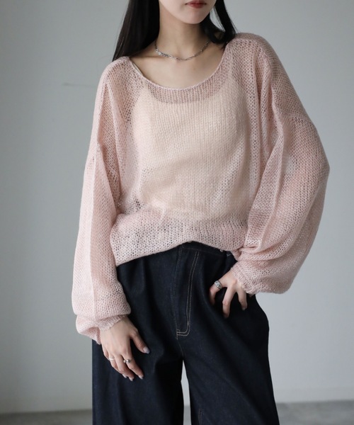 model：164cm. 着用サイズ：FREE