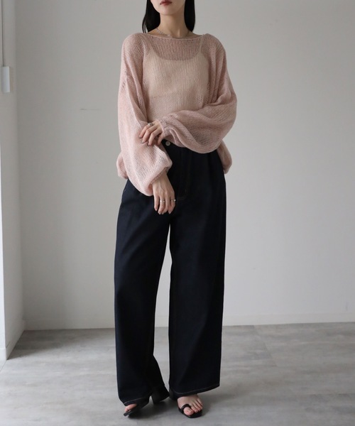 model：164cm. 着用サイズ：FREE
