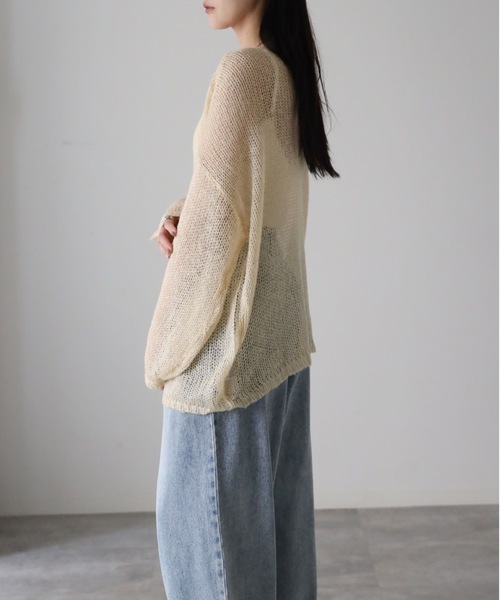 model：164cm. 着用サイズ：FREE