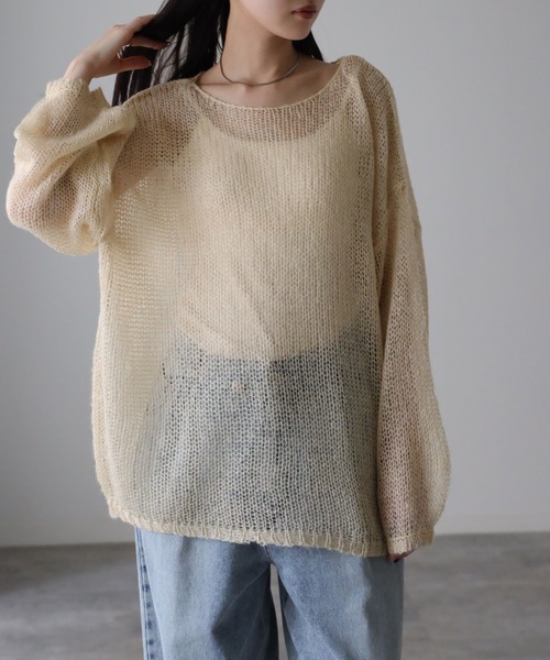 model：164cm. 着用サイズ：FREE