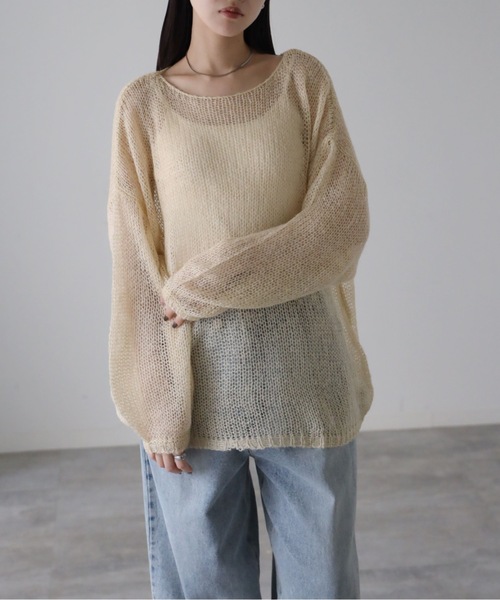 model：164cm. 着用サイズ：FREE