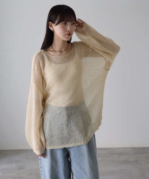 model：164cm. 着用サイズ：FREE