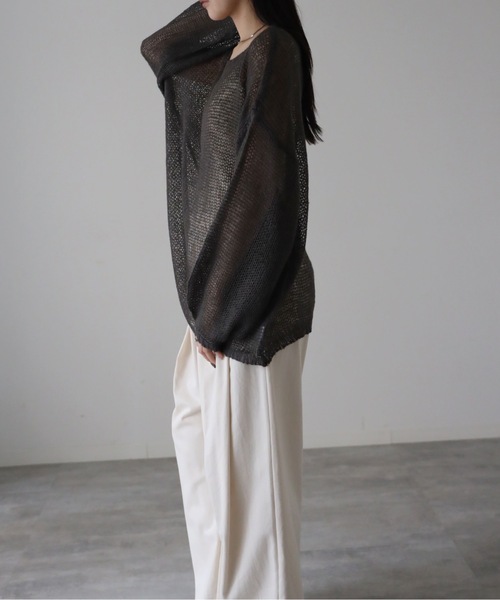 model：164cm. 着用サイズ：FREE