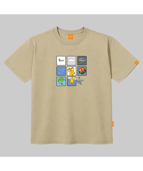 LLAMO（エラモ）の「レイン 半袖Tシャツ 男女共用 ビッグサイズ S 4XL（Tシャツ/カットソー・レディース・ホワイト/ブラック/ベージュ/ネイビー/グレー・SMALL/MEDIUM/LARGE/X-LARGE/2XL/4XL/3XL）」の4枚目の写真