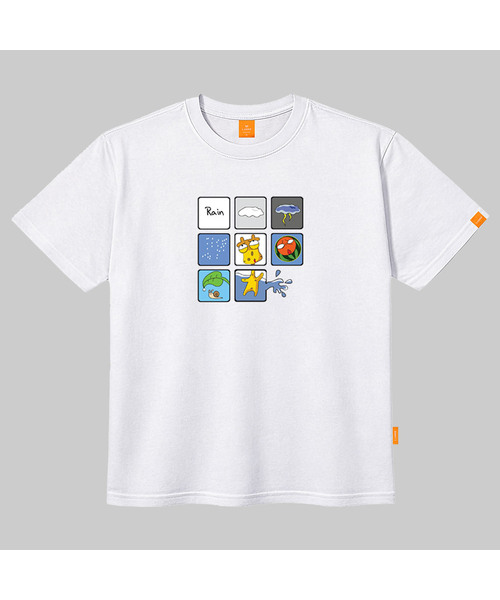 LLAMO（エラモ）の「レイン 半袖Tシャツ 男女共用 ビッグサイズ S 4XL（Tシャツ/カットソー・レディース・ホワイト/ブラック/ベージュ/ネイビー/グレー・SMALL/MEDIUM/LARGE/X-LARGE/2XL/4XL/3XL）」の2枚目の写真
